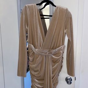 Gold BabyBoo Bodycon Dress